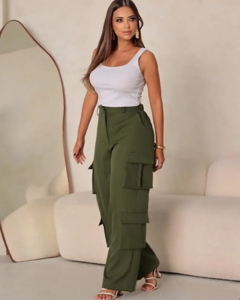 Calça Alfaiataria Cargo