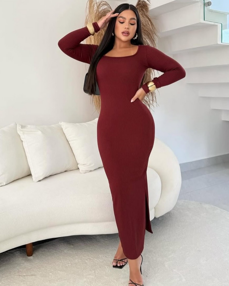 Vestido longo Ribana