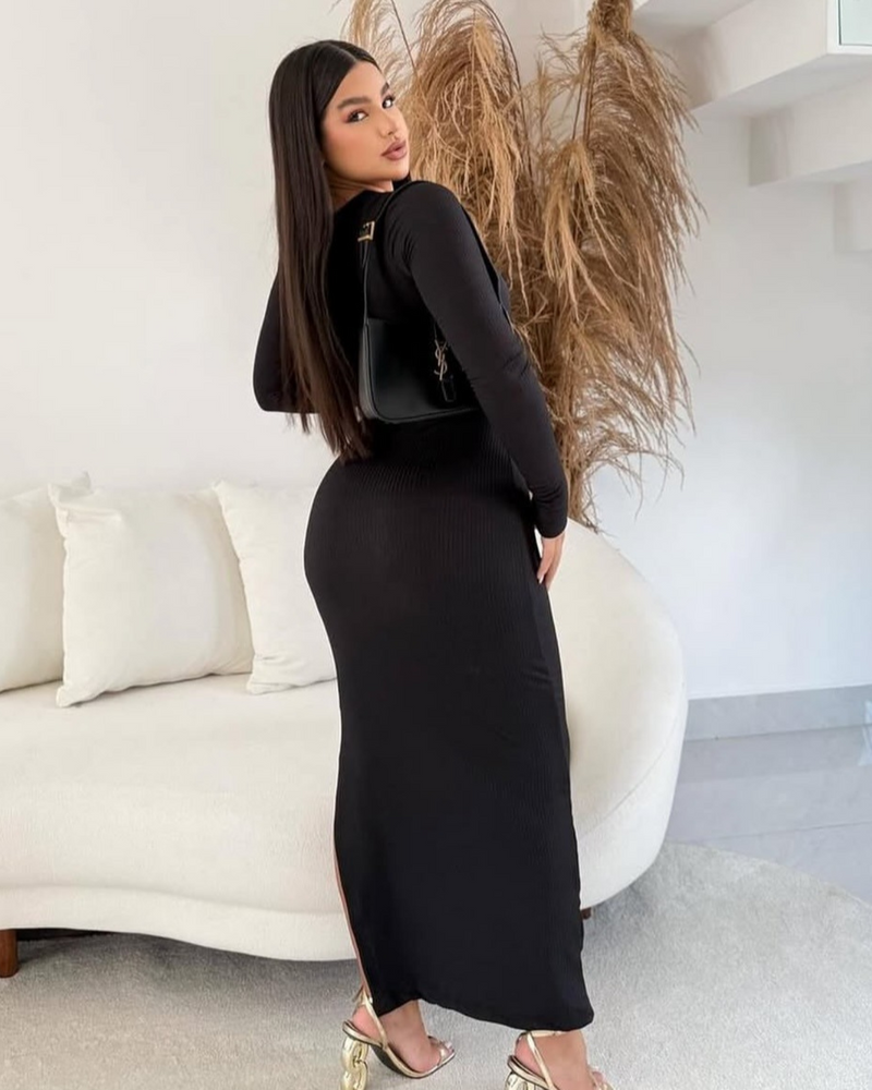 Vestido longo Ribana